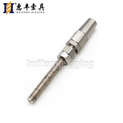 Terminal de filetage de goujons sans swage